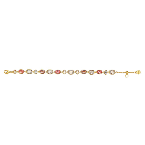 *ARRIVALS! BijoU Festival Rose Charm Bracelet with Swarovski Crystals