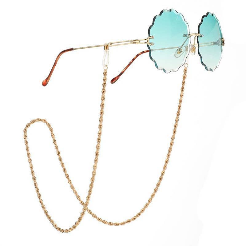 New! Verse Shade Chains Vintage Metal Twist: Gold or Silver