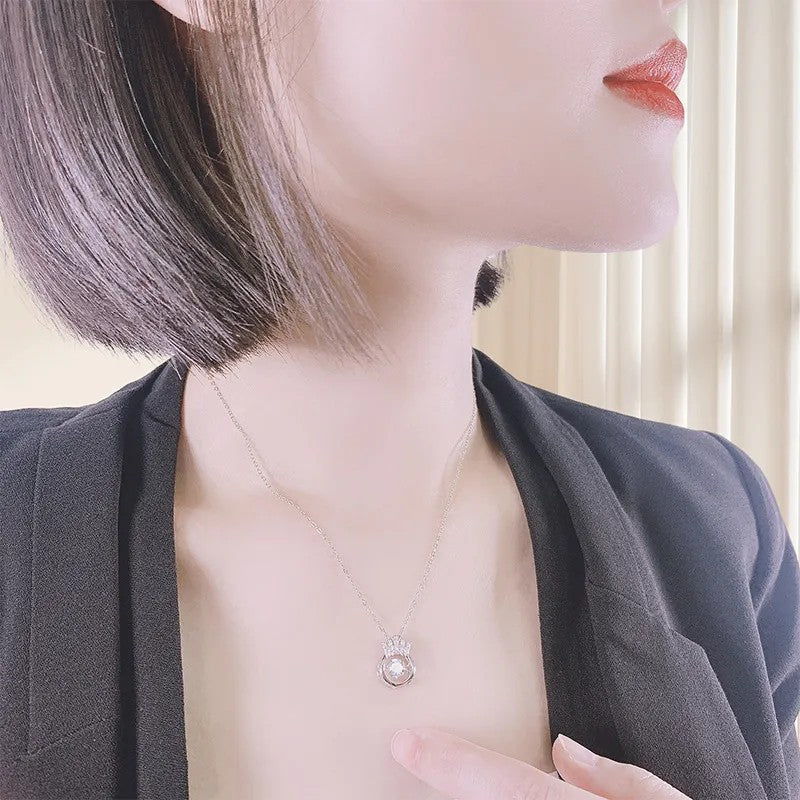 *BijoU Carbide GRA Moissanite Crown Rose Gold