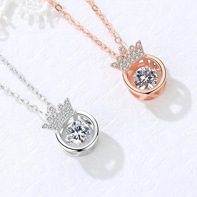 *BijoU Carbide GRA Moissanite Crown Rose Gold