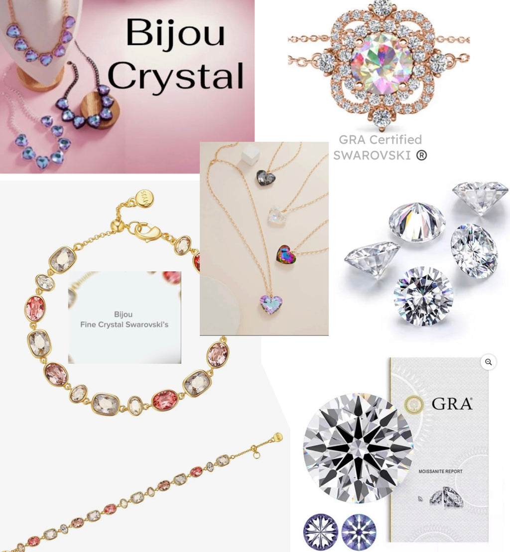*ARRIVALS! BijoU Festival Rose Charm Bracelet with Swarovski Crystals