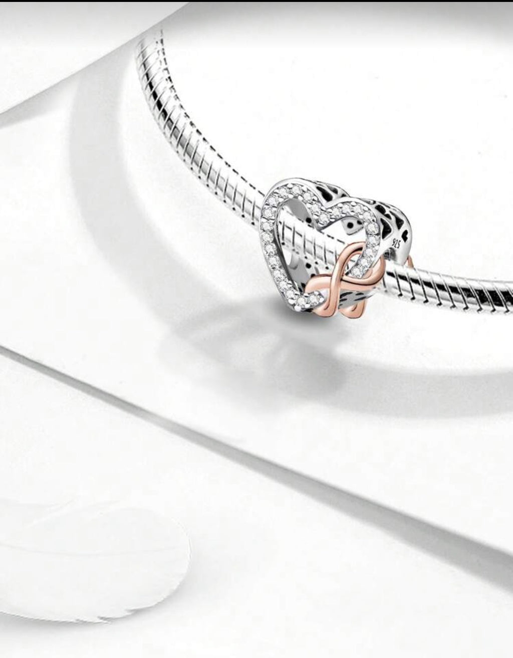 BIJOU Sterling Silver Charm Love and Disney (925)