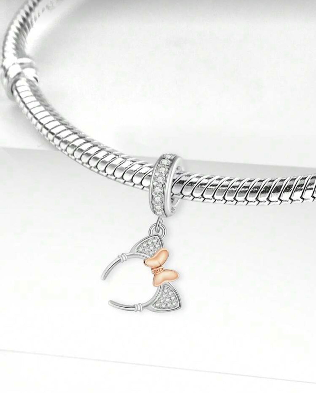 BIJOU Sterling Silver Charm Love and Disney (925)