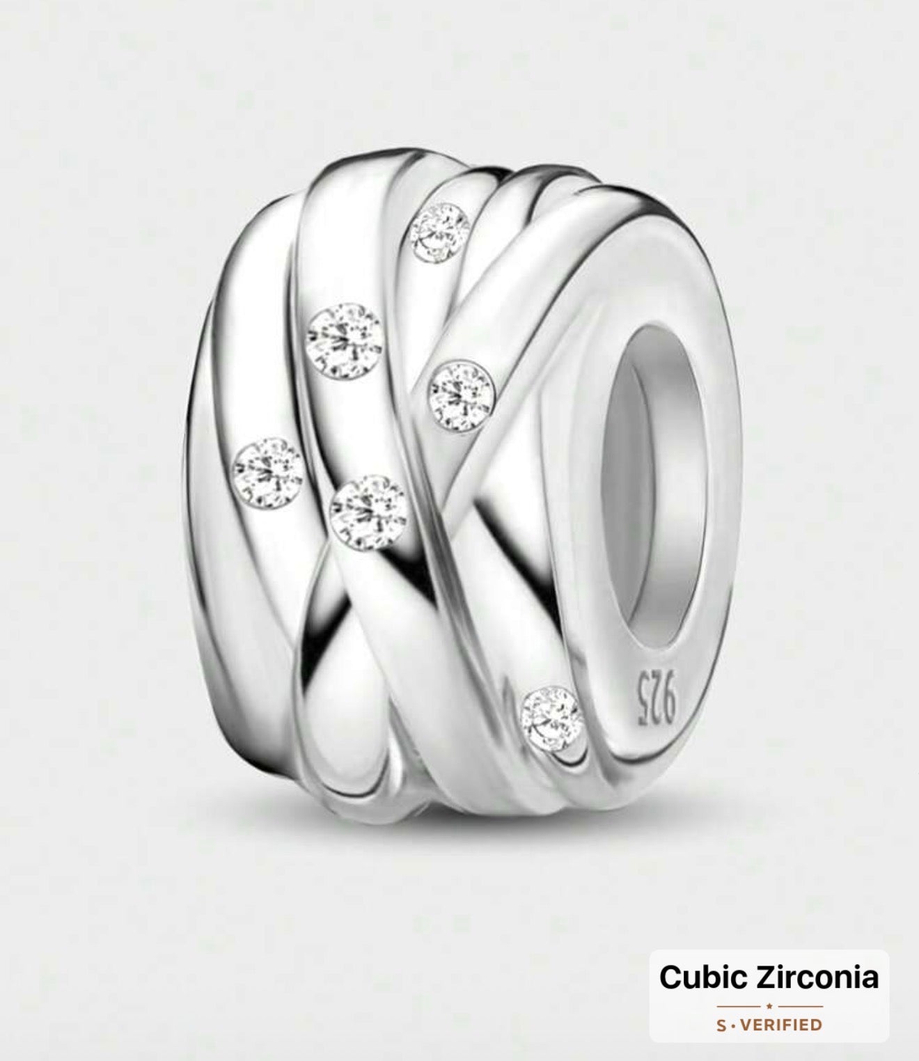 Bijou Sterling Silver Charm (925) for Bracelet