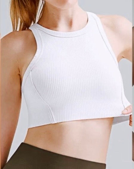 VeRse Premium High Quality Supportive Yoga Top Ribbed