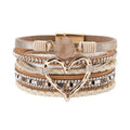 Bijou Boho Multi Layer Charm Bangle