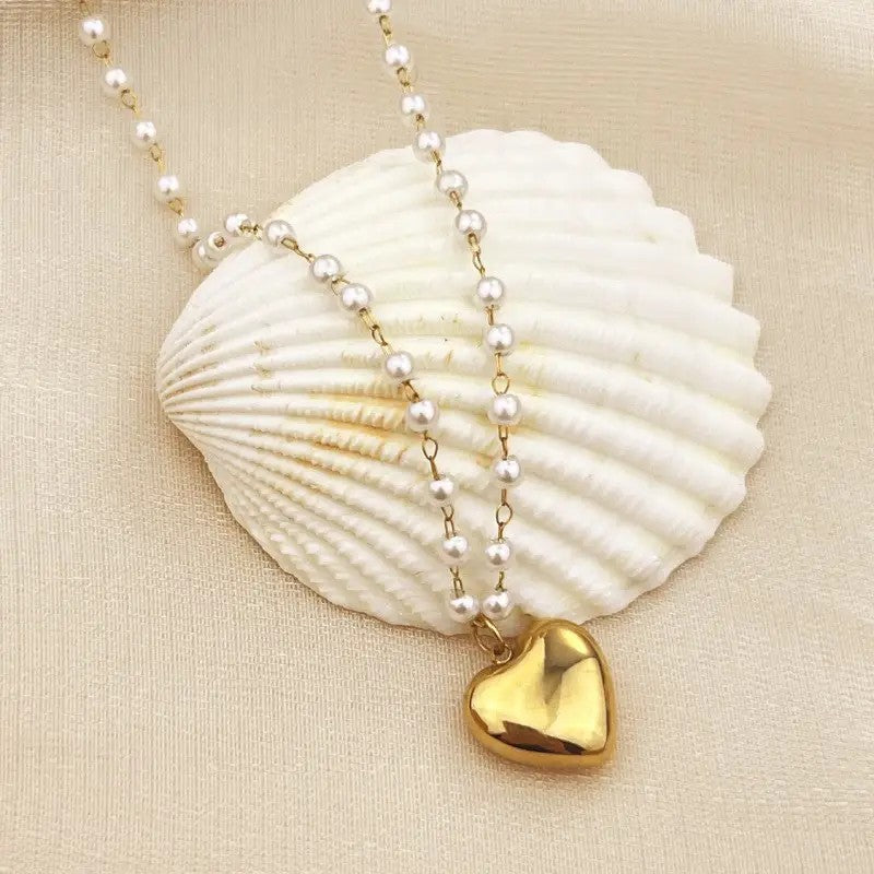 Bijou Charm Free Heart Necklace