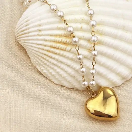 Bijou Charm Free Heart Necklace