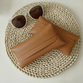 *New! VeRse Shade Covers Strapped Leather Case: Camel Brown