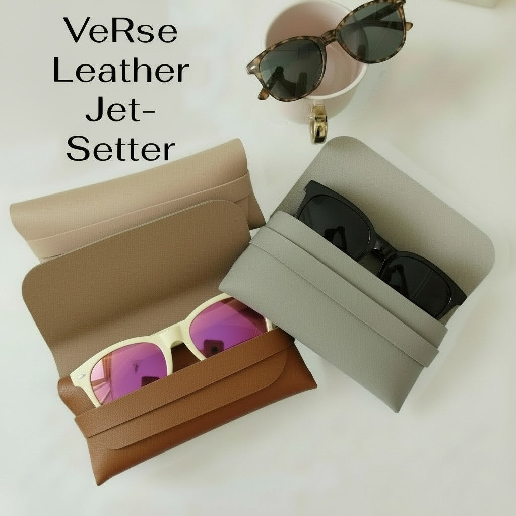 *New! VeRse Shade Covers Strapped Leather Case: Snow White