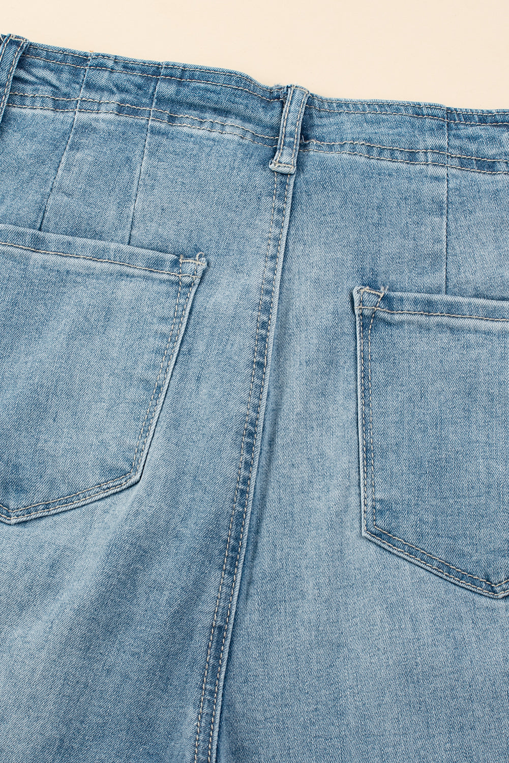 Verse Premium Wide Leg Flare Blue Washed Jeans