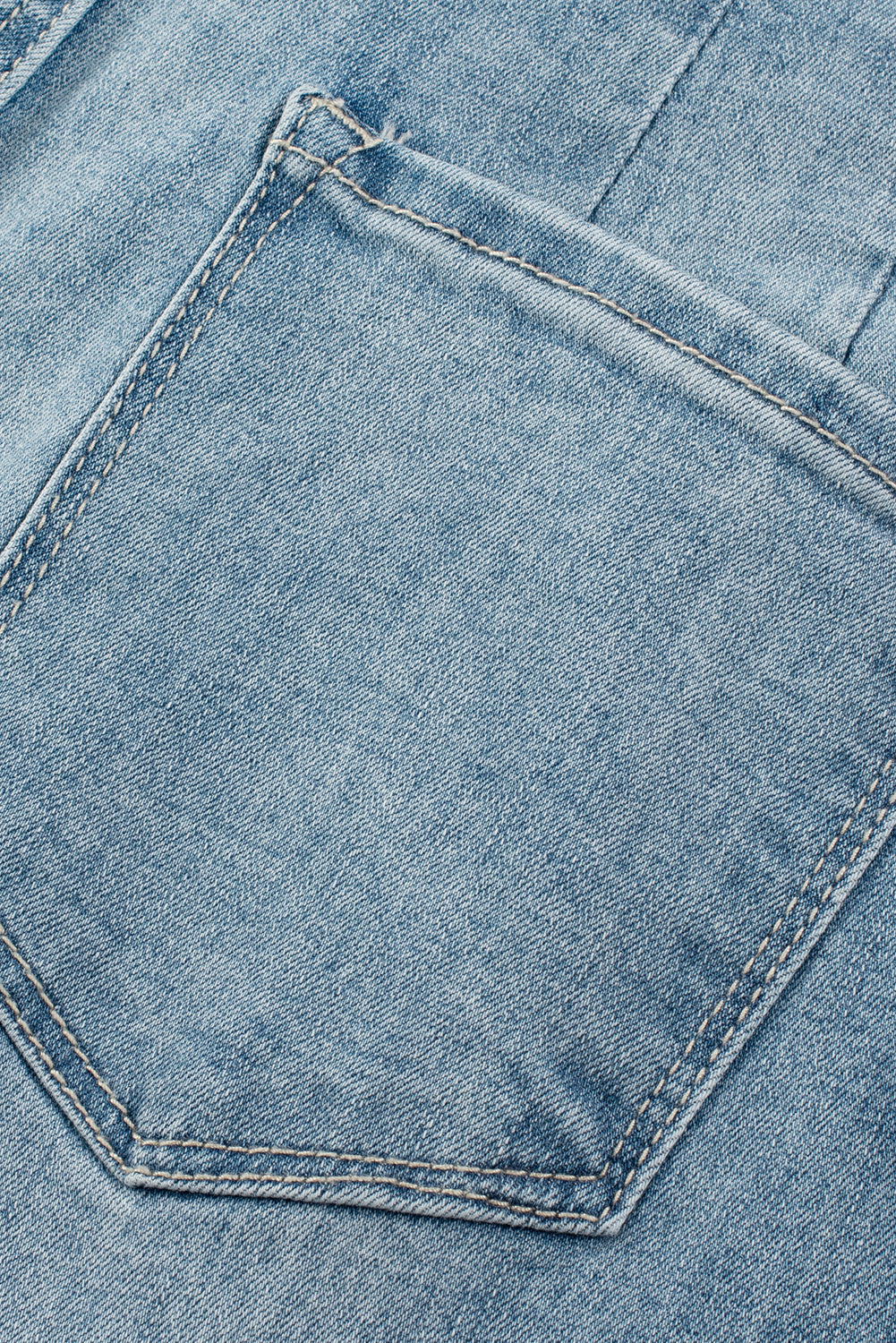 Verse Premium Wide Leg Flare Blue Washed Jeans