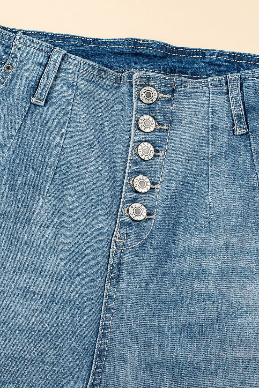 Verse Premium Wide Leg Flare Blue Washed Jeans