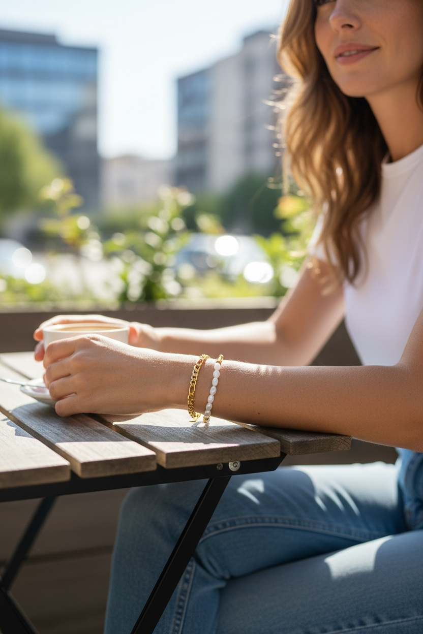 BIJOU Freshwater Pearl Bracelet / Anklet (Free Gift w/Purchase.