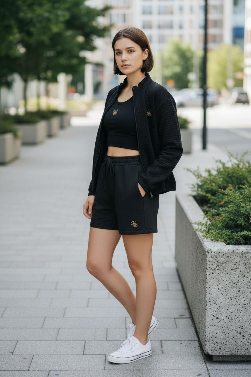 VeRse Premium High Quality Skin Friendly Soft Yoga Shorts