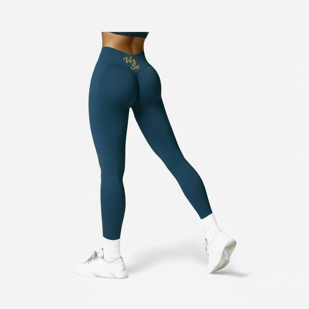 VeRse Premium Sport Seamless High Sculpting Fabric Gym and Studio