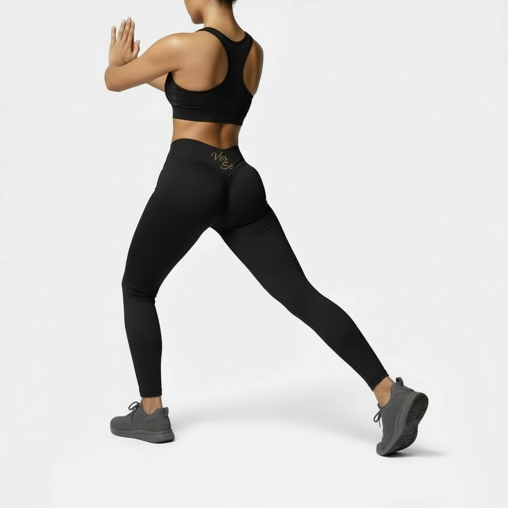VeRse Premium Sport Seamless High Sculpting Fabric Gym and Studio