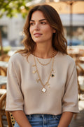 Bijou Charming Clover your Heart Necklace