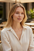 BIJOU Cross Necklace 18k Stainless Steele