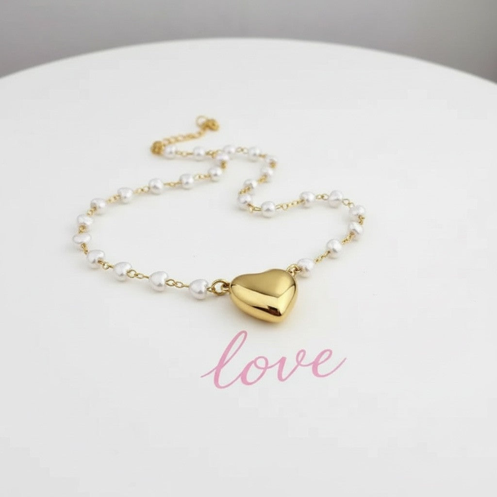 Bijou Charm Free Heart Necklace