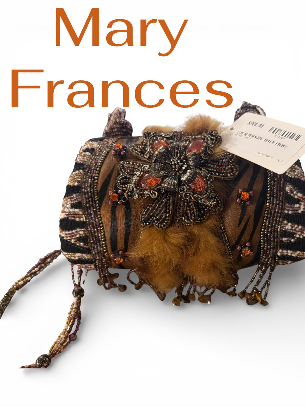 VeRse Mary Frances Vintage Line- Like New Brown Jewels