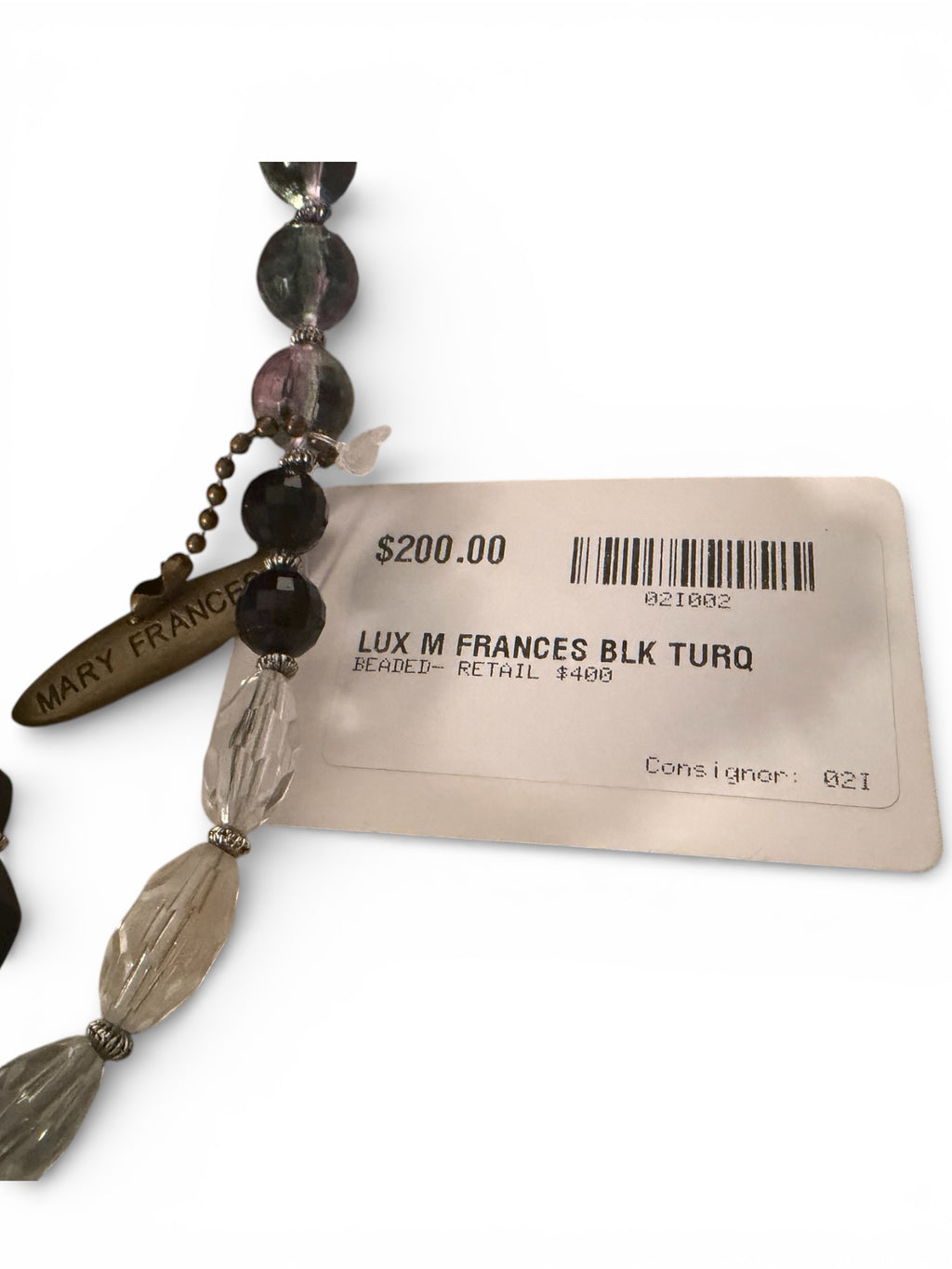 VeRse Mary Frances Vintage Line- Like New Black Jewel