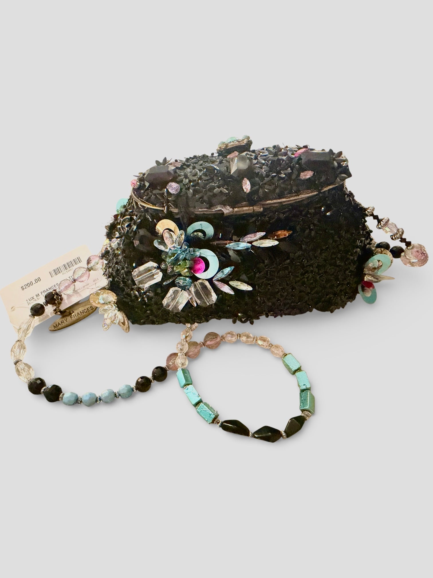 VeRse Mary Frances Vintage Line- Like New Black Jewel