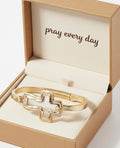 Bijou Bangle Cross Hammer Mix Media