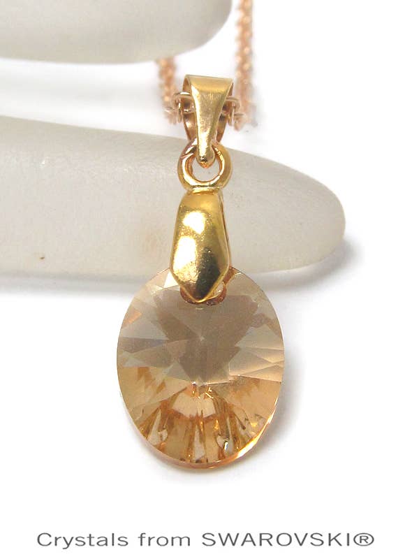 *ARRIVALS* BIJOU SWAROVSKI CRYSTAL CUT NECKLACE