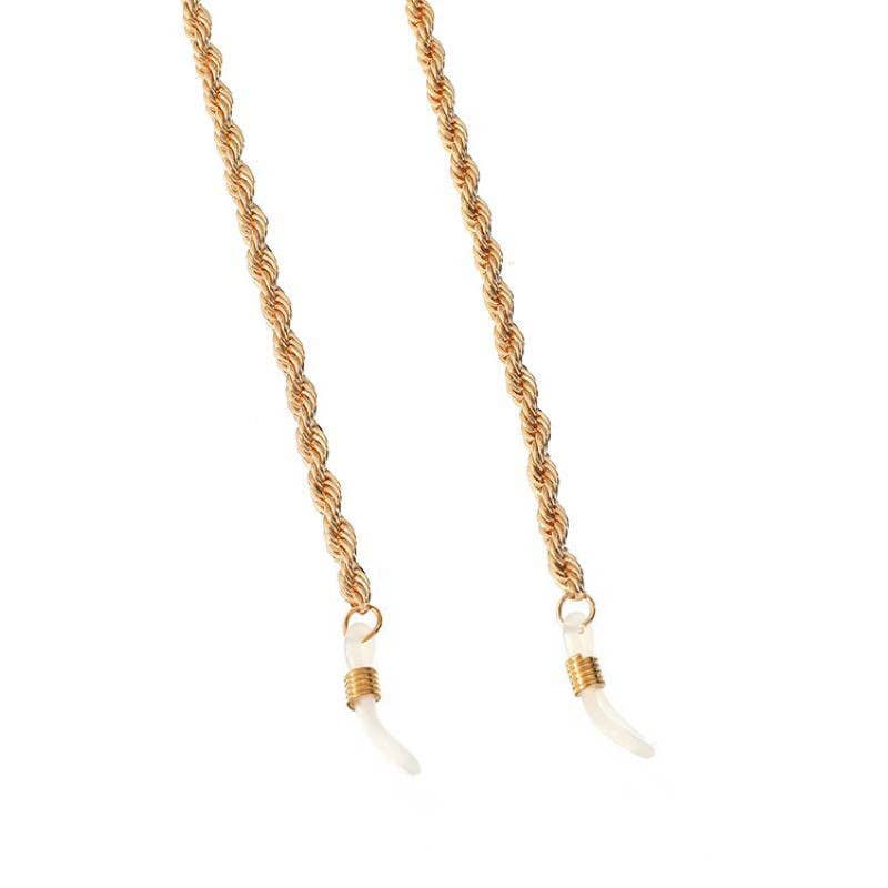 New! Verse Shade Chains Vintage Metal Twist: Gold or Silver