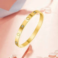 Bijou Bangle Clover/Heart 18K Stainless