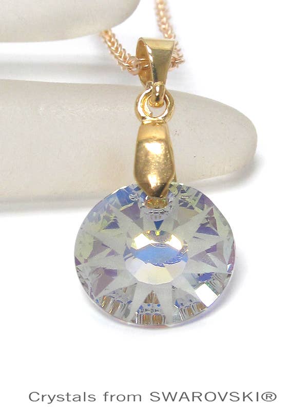 *ARRIVALS* BIJOU SWAROVSKI CRYSTAL SUN NECKLACE ( A505 )