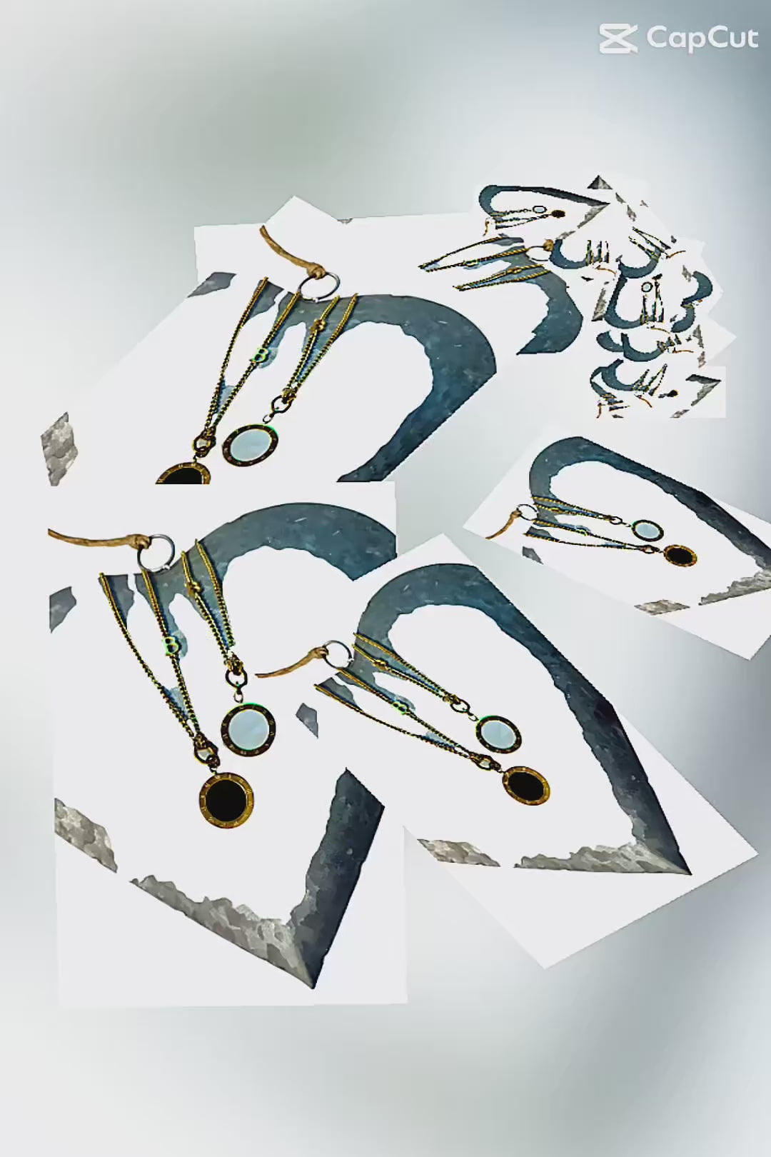BIJOU Luxury Reversible Stainless Steel– 18K GD Plated