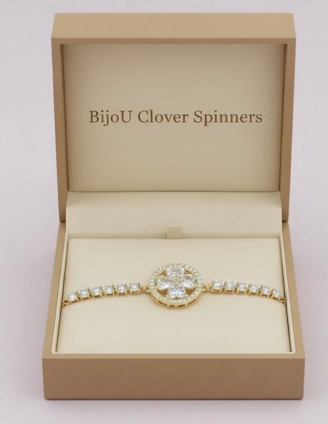Bijou Adjustable Elevator Clover Spinners