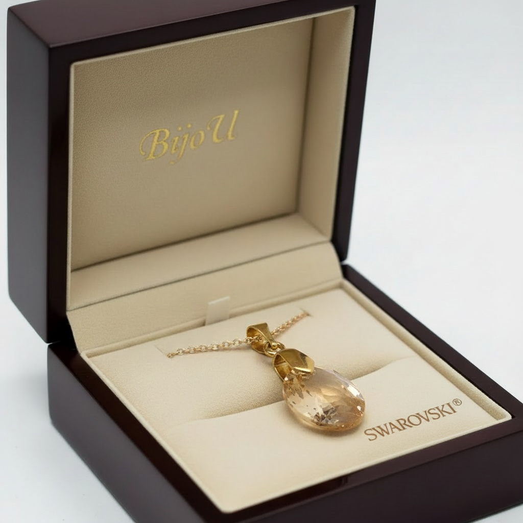 *ARRIVALS* BIJOU SWAROVSKI CRYSTAL CUT NECKLACE