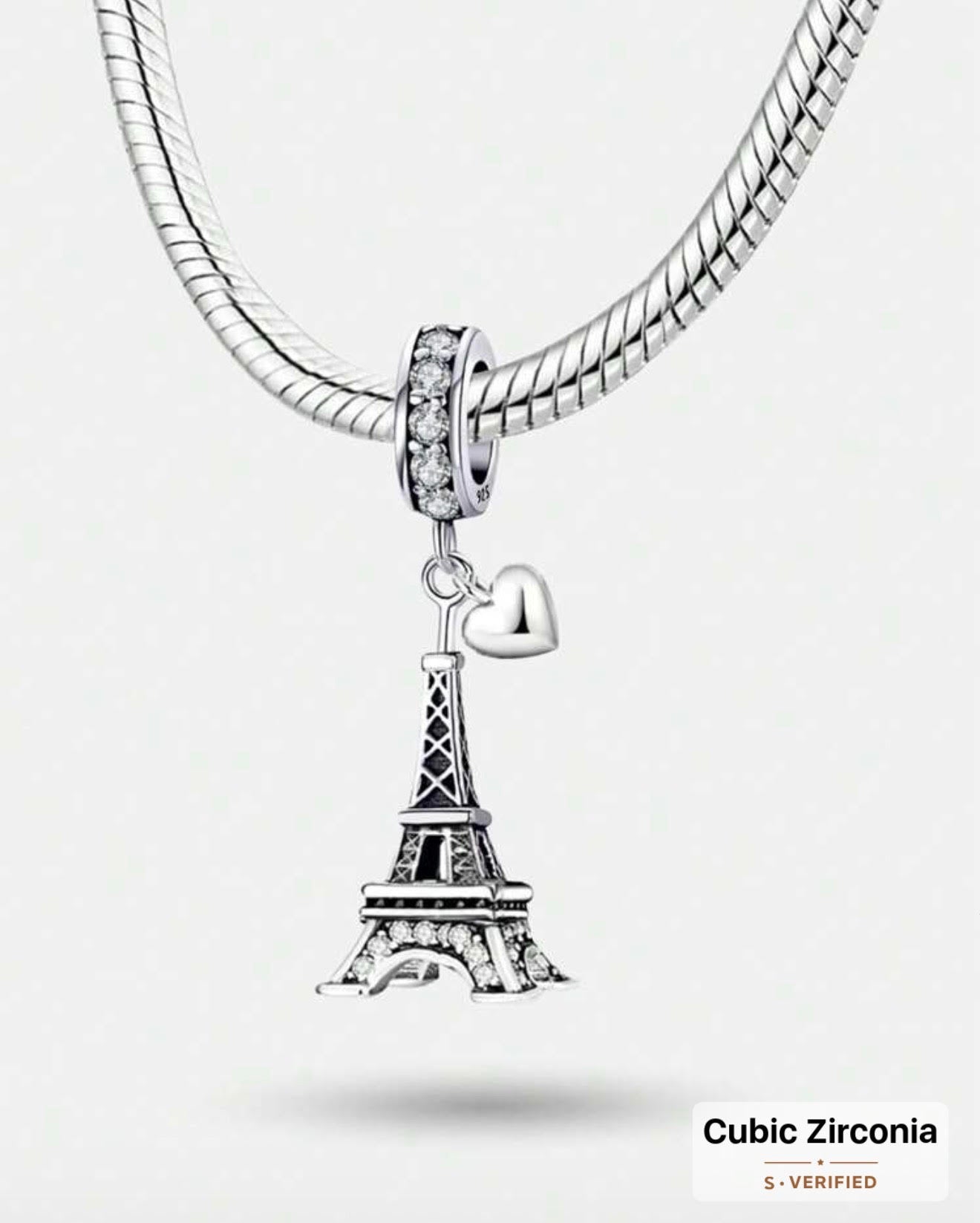 Bijou Sterling Silver Charm (925) for Bracelet