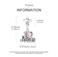 BIJOU Sterling Silver Charm (925) for Bracelet Faith